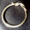 [simple wrapped wire ring (size 8.5)]